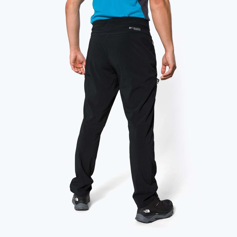 Pantaloni da trekking da uomo Columbia Titan Pass nero 3