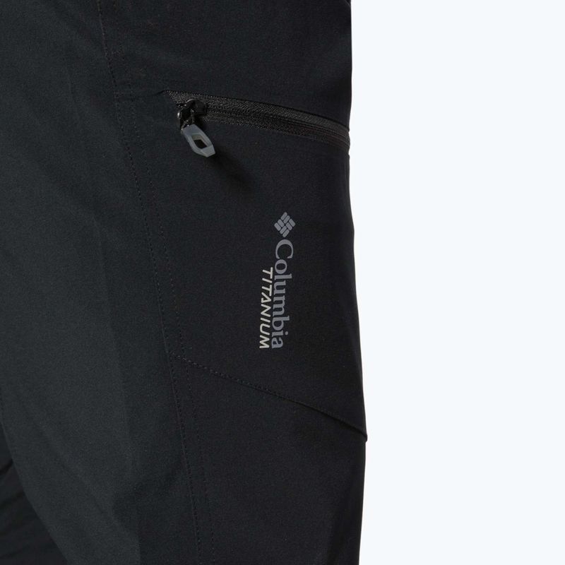 Pantaloni da trekking da uomo Columbia Titan Pass nero 4