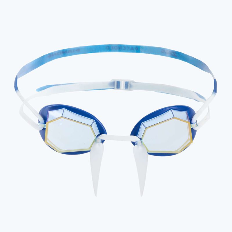 Occhialini da nuoto Zoggs Diamond Titanium blu/bianco/oro specchiante 2