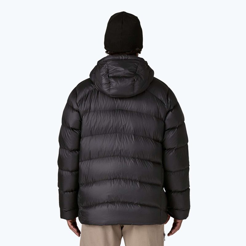 Felpa con cappuccio da uomo Patagonia Fitz Roy Down Hoody nero 3