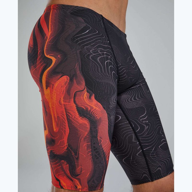 I martellatori del nuoto maschile Tyr Durafast Elite Firestorm fuoco metallico 8