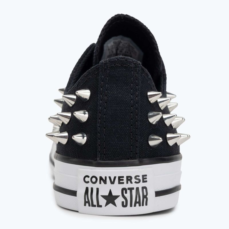 Scarpe da ginnastica Chuck Taylor All Star Studded nero/silva/bianco da bambino 6