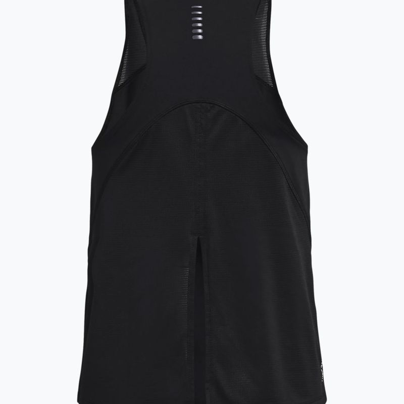 Canotta da allenamento da donna Under Armour Isochill Run 200 Tank nero 4