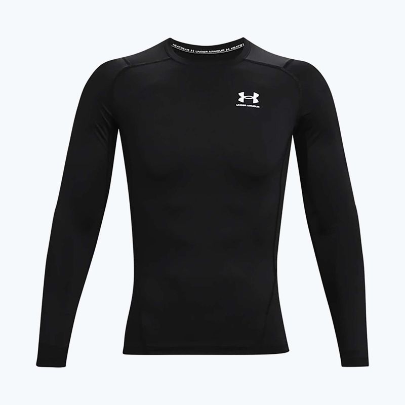 Under Armour uomo manica lunga da allenamento HG Armour Comp nero/bianco 5
