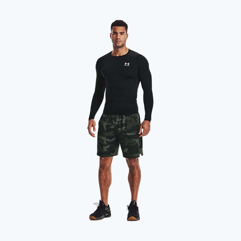 Under Armour uomo manica lunga da allenamento HG Armour Comp nero/bianco 2