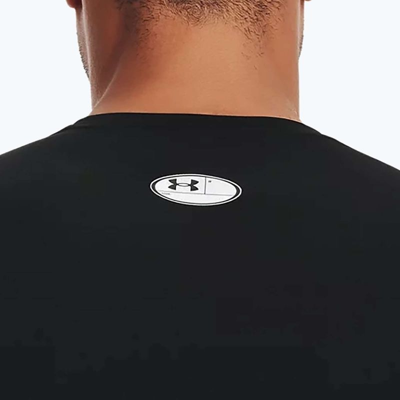 Under Armour uomo manica lunga da allenamento HG Armour Comp nero/bianco 4