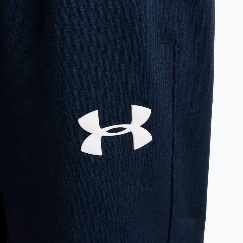 Tuta da ginnastica Under Armour Knit academy/bianco per bambini 8