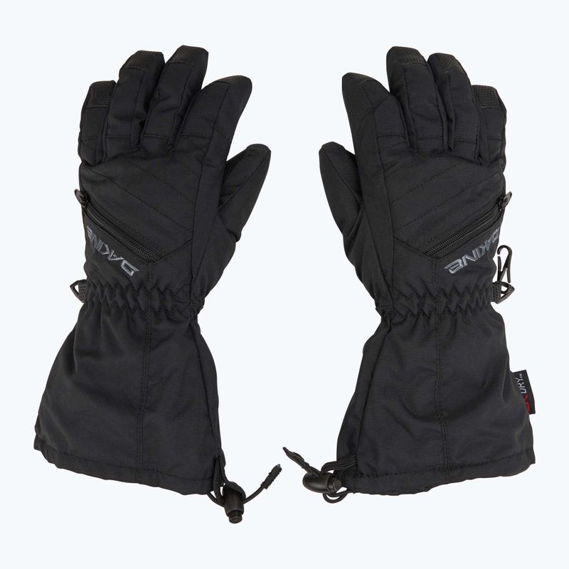 Guanti da snowboard per bambini Dakine Tracker nero S24 4