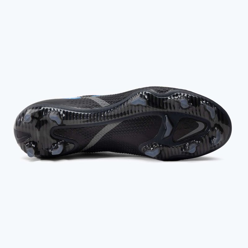 Scarpe da calcio Nike Phantom GT2 Elite FG Uomo nero/grigio ferro 4