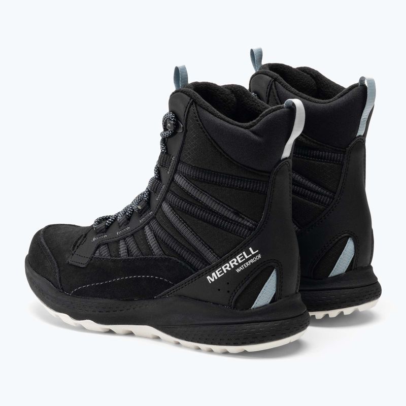 Merrell Bravada Edge 2 Thermo Mid WP stivali da neve da donna nero/arona 3