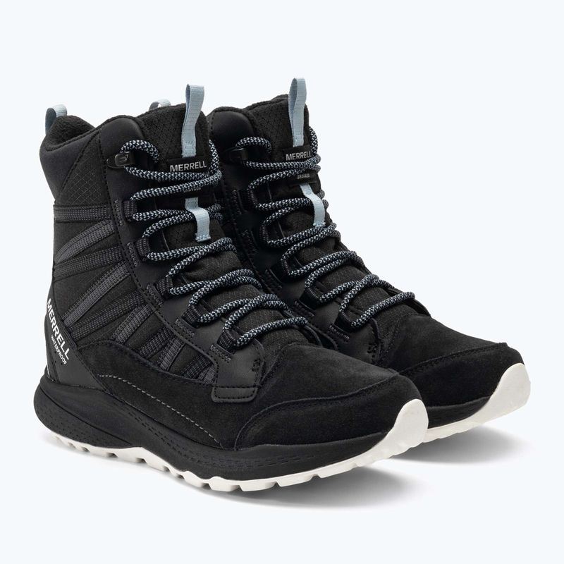 Merrell Bravada Edge 2 Thermo Mid WP stivali da neve da donna nero/arona 4