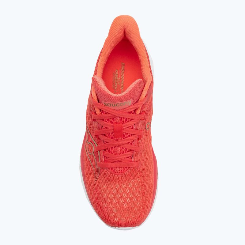 Scarpe da corsa da donna Saucony Endorphin Speed 5 corallo/salmone 5