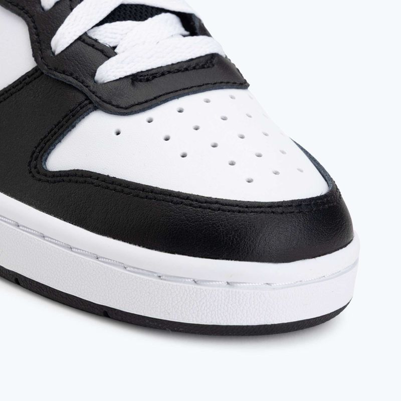 Scarpe Nike Court Borough Mid 2 white/white/black/university red 7