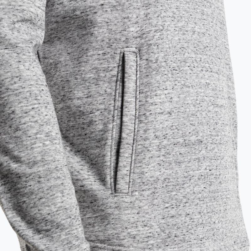 Felpa Under Armour Rival Terry LC HD pitch grigio/bianco da uomo 4