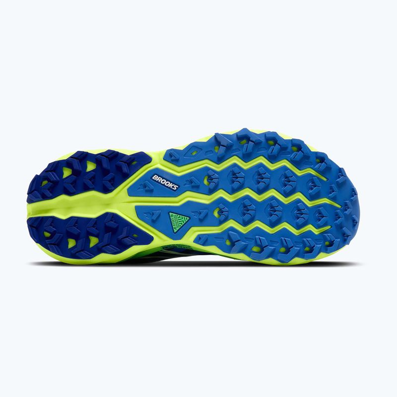 Scarpe da running da uomo Brooks Cascadia 19 surf the web/nightlife/white 6