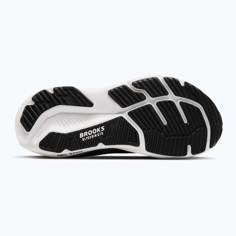 Scarpe da running da uomo Brooks Glycerin GTS 23 black/grey/white 6