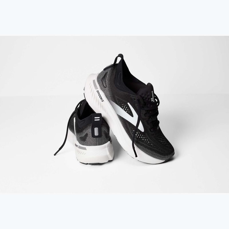 Scarpe da running da uomo Brooks Glycerin GTS 23 black/grey/white 8