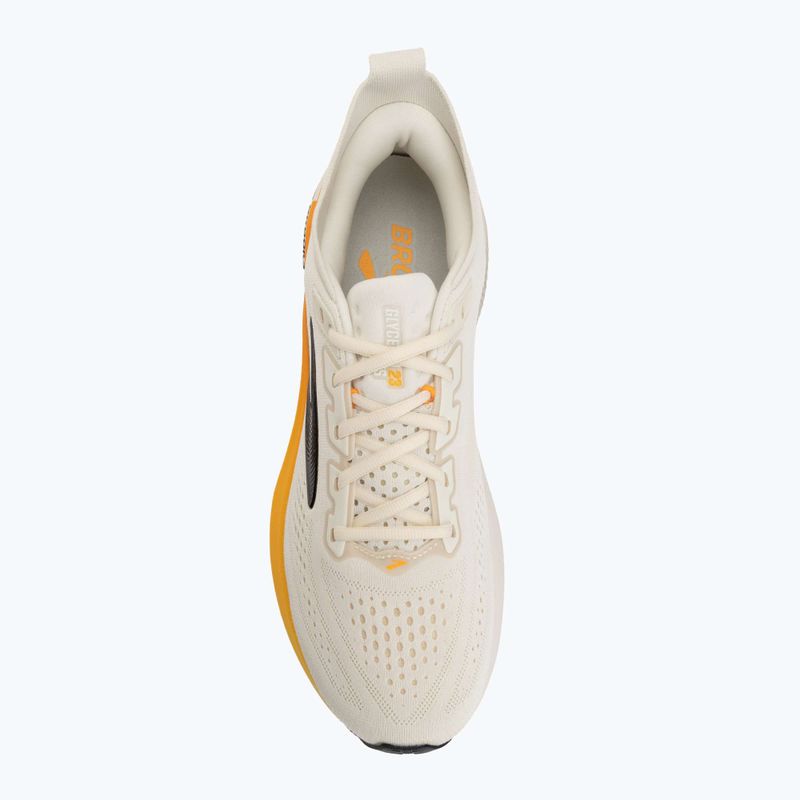Scarpe da corsa uomo Brooks Glycerin GTS 23 arctic wolf/angora/orange 5