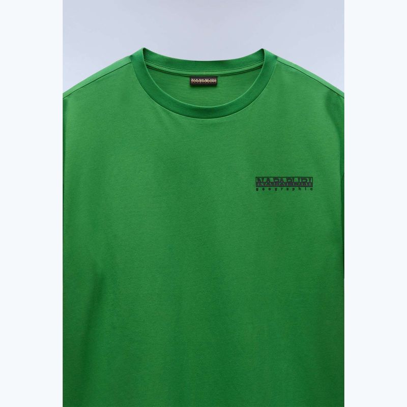 Maglietta Napapijri S-Linth verde kelly da uomo 7