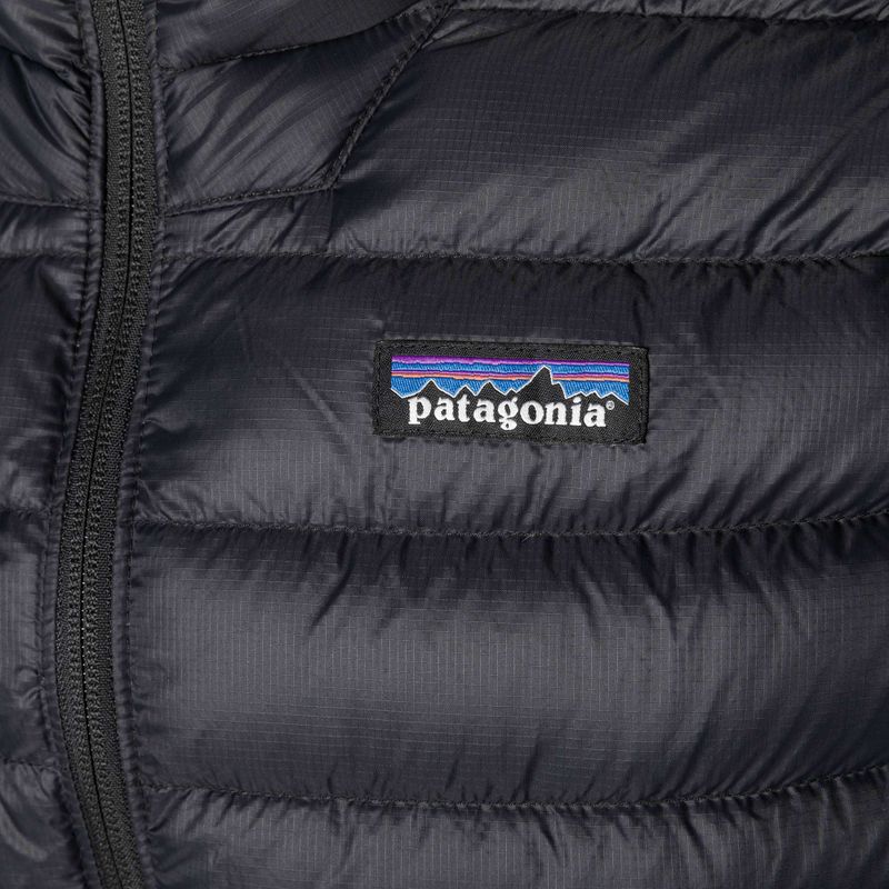 Maglione da uomo Patagonia Down senza maniche nero 11