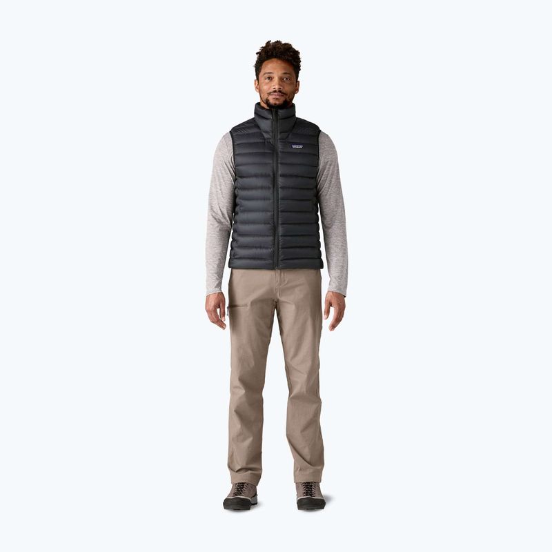 Maglione da uomo Patagonia Down senza maniche nero 2