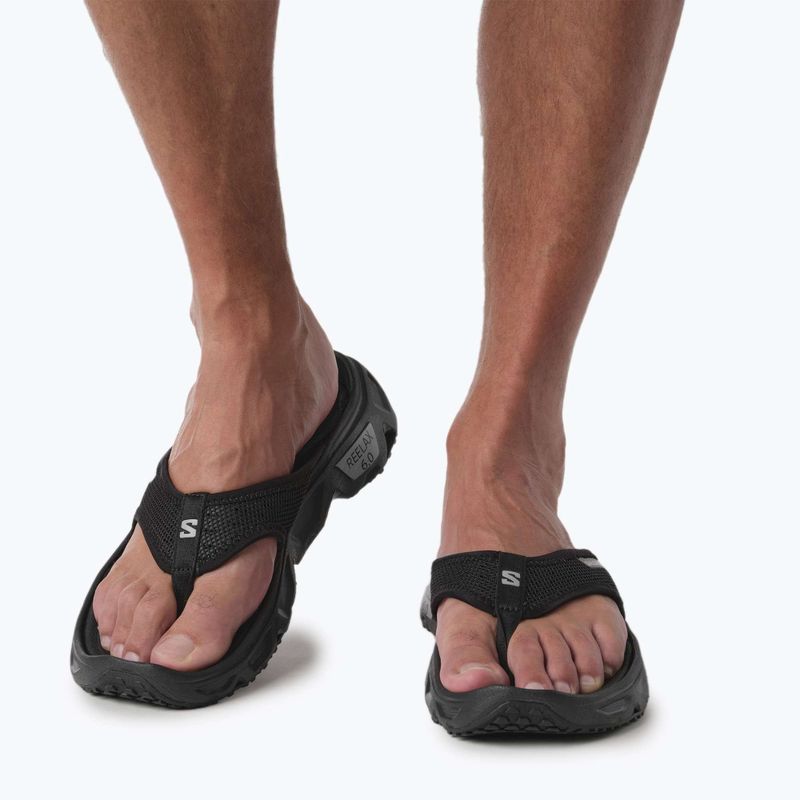 Salomon Reelax Break 6.0 infradito uomo nero/nero/leghe 3