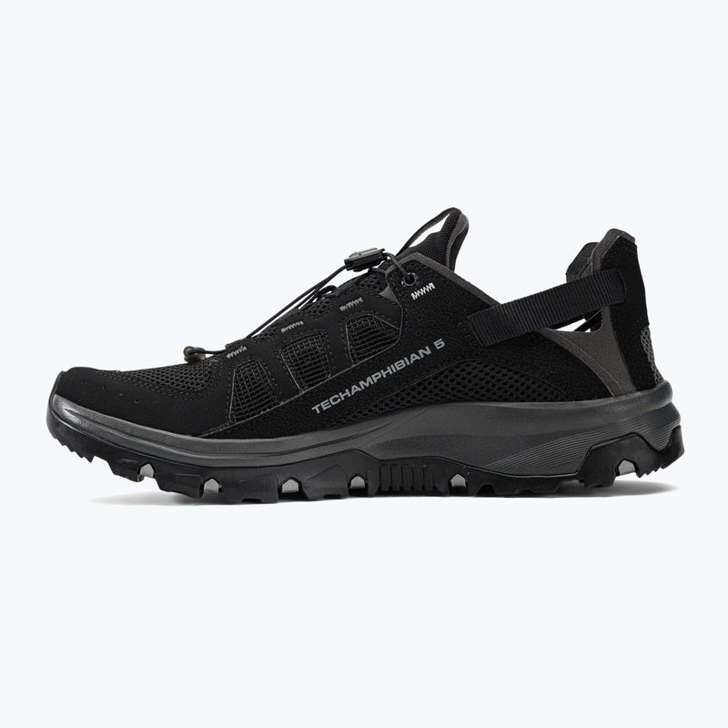 Salomon Techamphibian 5 nero/magnet/monument scarpe da acqua da uomo 3