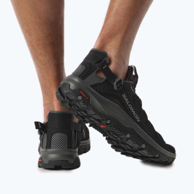 Salomon Techamphibian 5 nero/magnet/monument scarpe da acqua da uomo 5