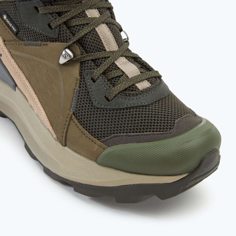 Salomon Elixir Mid GTX scarpe da trekking da uomo torba/vintage khaki/castlerock 7