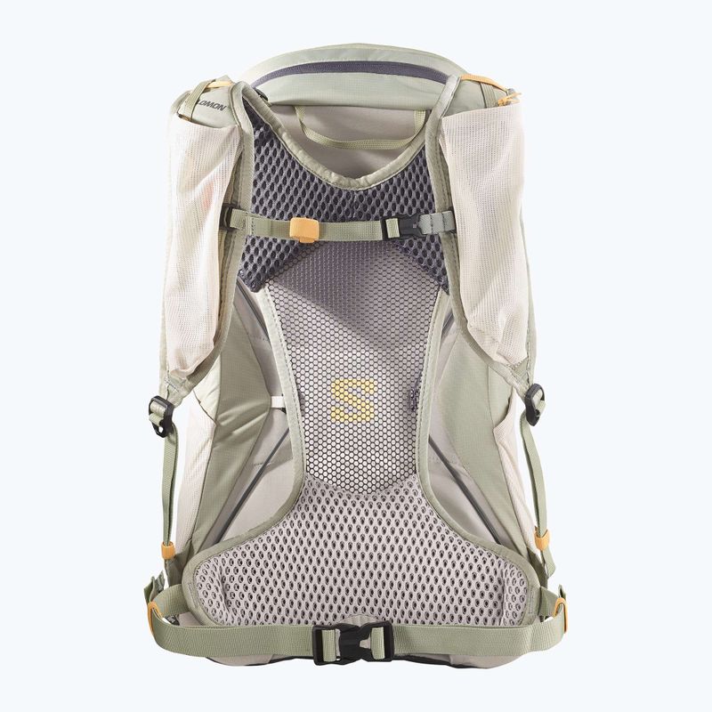 Zaino da trekking Salomon Aerotrek 18 l da donna M-L seagrass/nuvola d'argento/nine iron 2