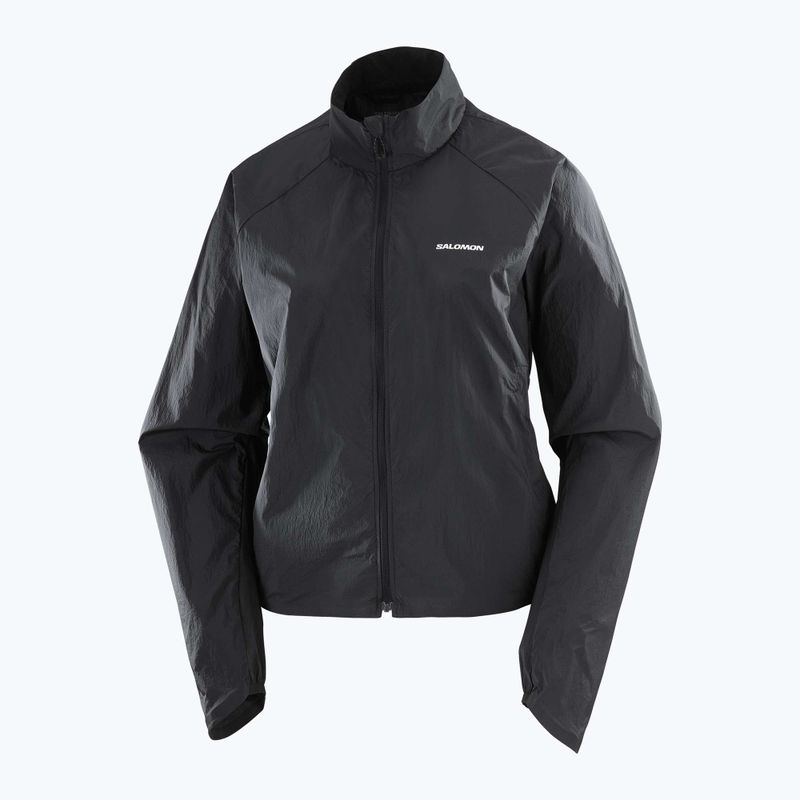 Giacca da running da donna Salomon Shakeout Fly deep black 4