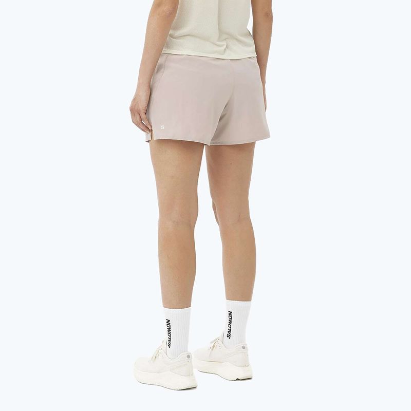 Pantaloncini da corsa Salomon SHAKEout Core 4" donna etherea 2