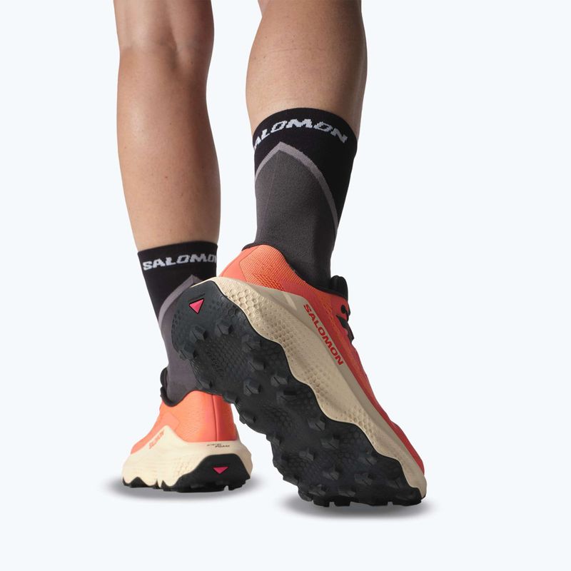 Scarpe da corsa da donna Salomon Ultra Glide 3 fusion coral/tender peach/black 10
