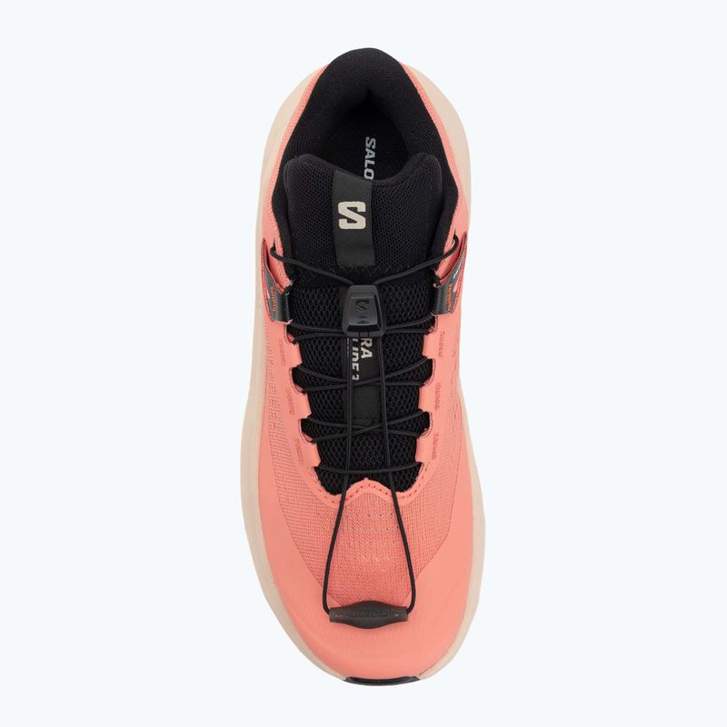 Scarpe da corsa da donna Salomon Ultra Glide 3 fusion coral/tender peach/black 5