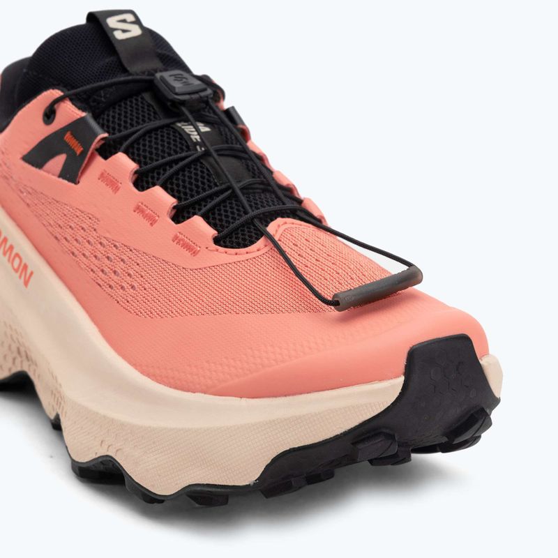Scarpe da corsa da donna Salomon Ultra Glide 3 fusion coral/tender peach/black 7