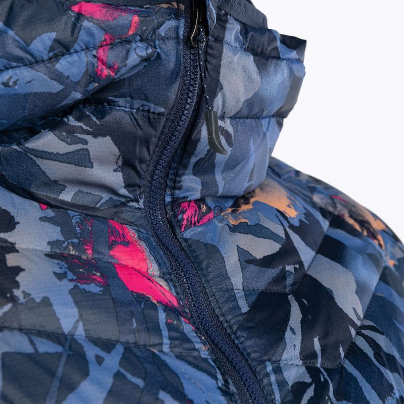 Columbia Powder Pass Giacca ibrida da donna con cappuccio stampa floreale notturna 11