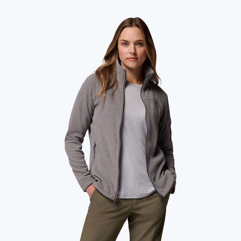 Pile da donna Columbia Fast Trek II city grey heather/city grey 5