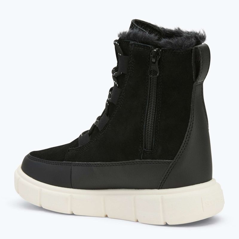Sorel Youth Sorel Explorer III Lace nero/sale marino stivali da neve per bambini 3