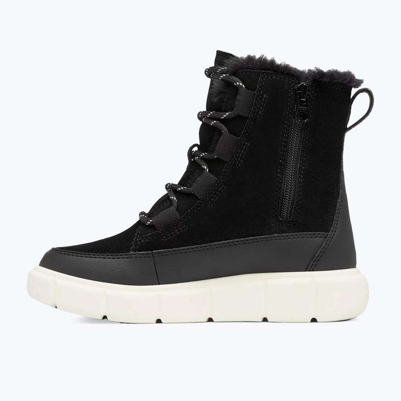 Sorel Youth Sorel Explorer III Lace nero/sale marino stivali da neve per bambini 10