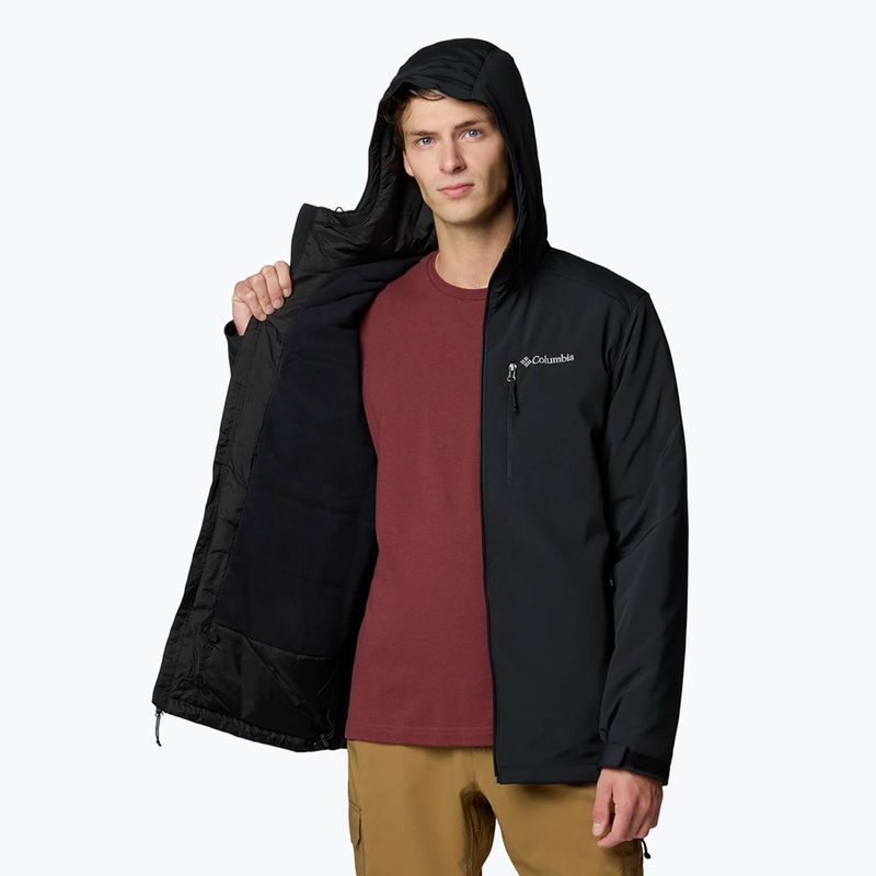 Giacca Columbia Gate Racer II Softshell uomo nero 4