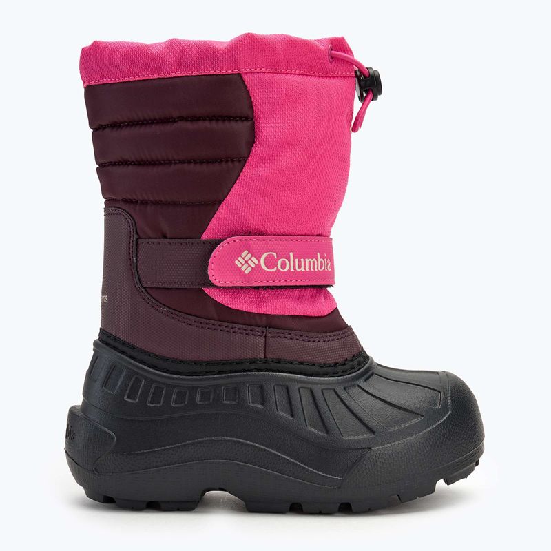 Columbia Powderbug Snowlite rosa ghiaccio/ moonvista stivali da neve per bambini 2