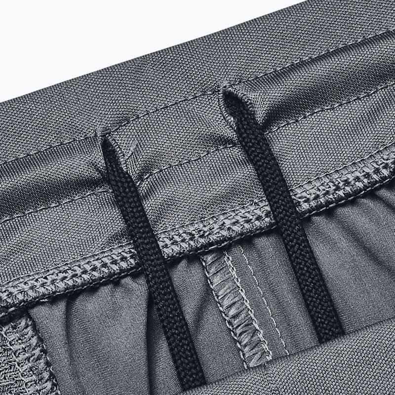 Pantaloncini da allenamento Under Armour Hiit Woven 6in pitch grigio/nero da uomo 7