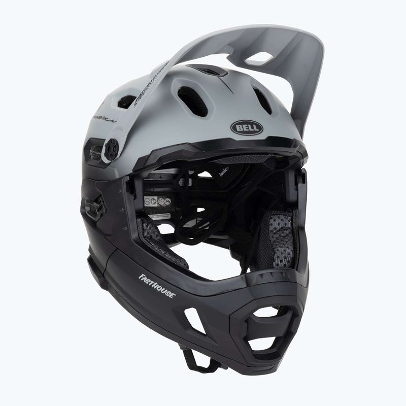 Casco da bici Bell FF Super DH MIPS Spherical grigio opaco/nero 10