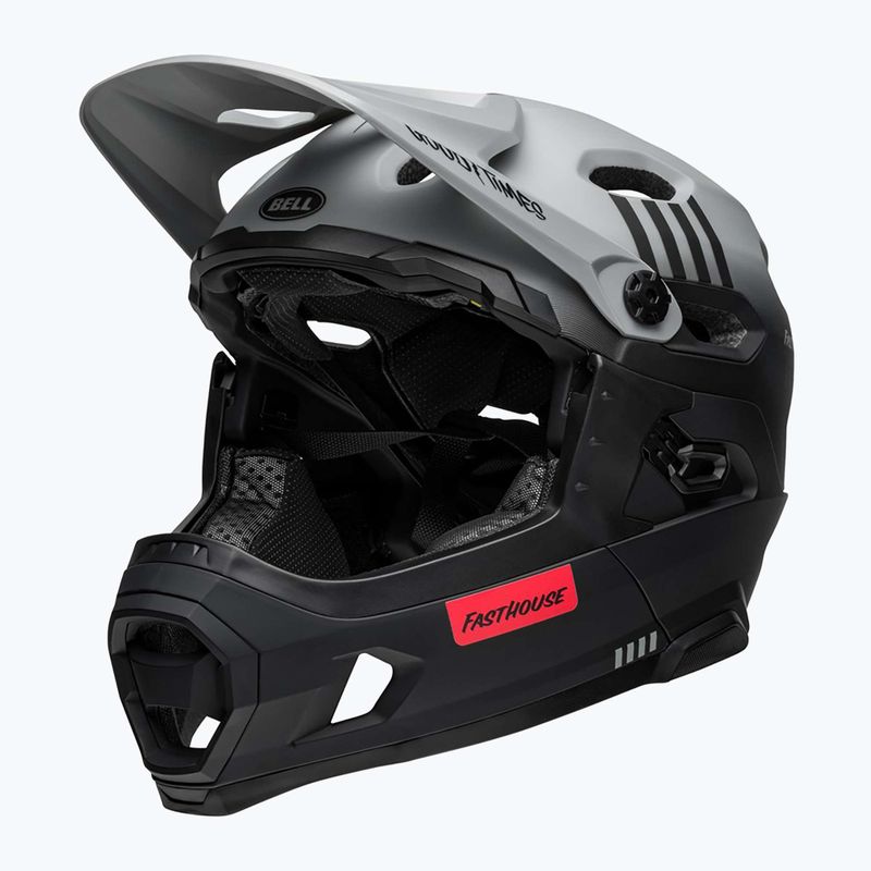 Casco da bici Bell FF Super DH MIPS Spherical grigio opaco/nero 11