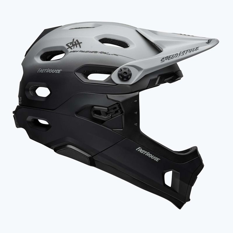 Casco da bici Bell FF Super DH MIPS Spherical grigio opaco/nero 12