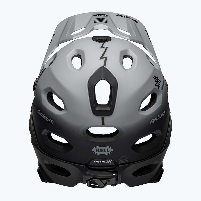 Casco da bici Bell FF Super DH MIPS Spherical grigio opaco/nero 14