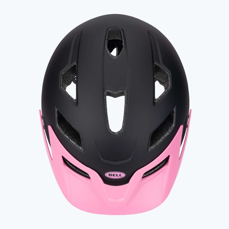 Casco da bici per bambini Bell Sidetrack Jr rosa opaco 6