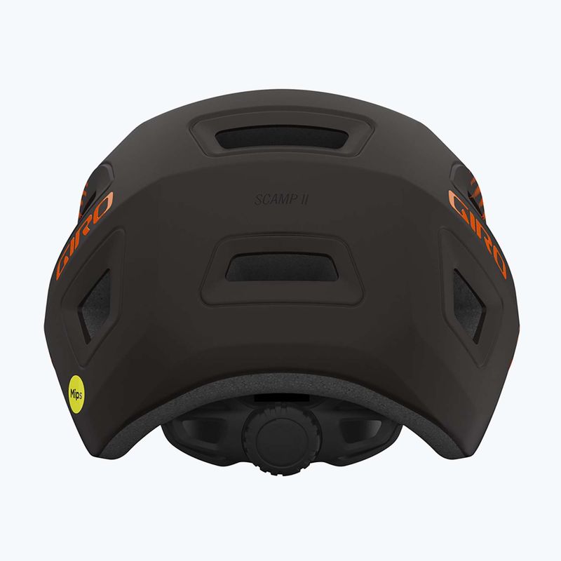 Giro Scamp II Integrated MIPS arancione opaco torri casco da bici per bambini 3