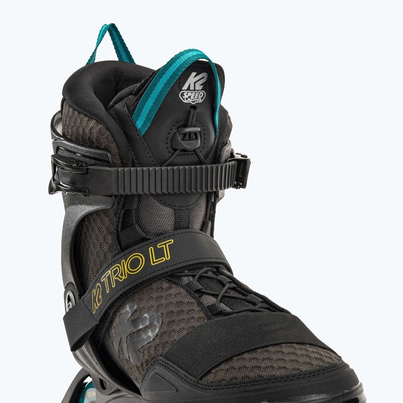 Pattini da uomo K2 Trio LT 100 nero/arancione 5
