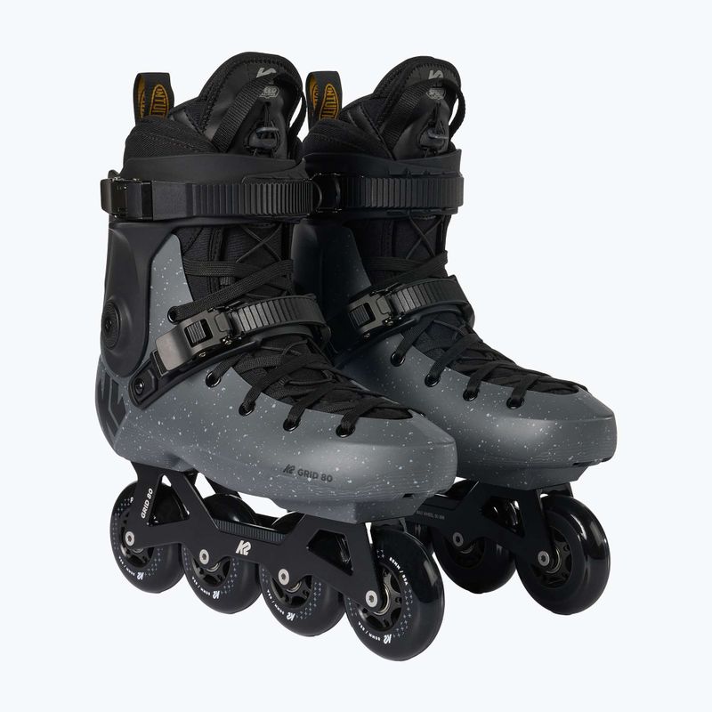 Pattini a rotelle K2 Grid 80 mezzanotte/grigio 5